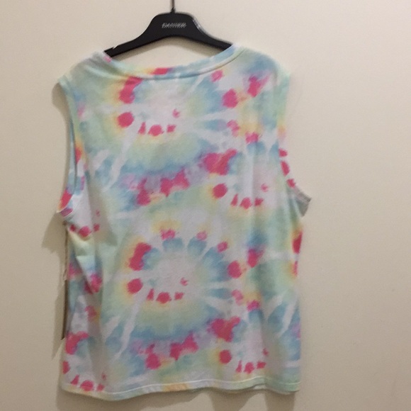 Rae Dunn T-shirt with scrunchie set (sz l) - Picture 2 of 8
